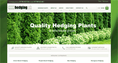 Desktop Screenshot of hedginguk.com