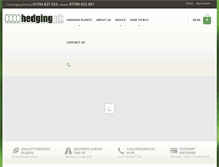 Tablet Screenshot of hedginguk.com